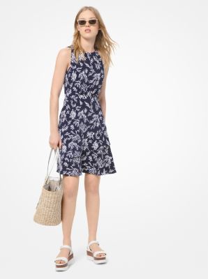 Michael kors reef store print dress