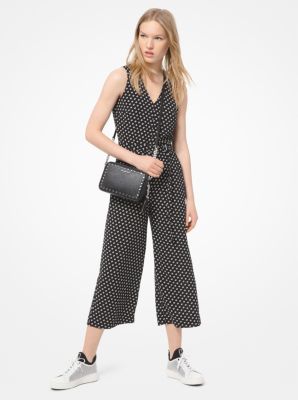 michael kors polka dot jumpsuit