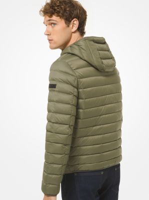Quilted Nylon Puffer Jacket
