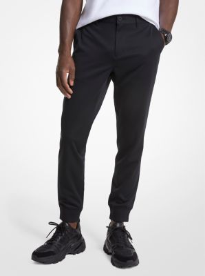 Buy Michael Kors Scuba Joggers with Zipper Pockets, Black Color Men