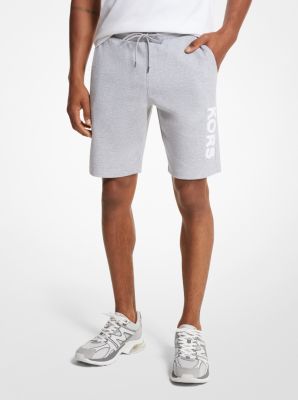 Short en mélange de coton au logo KORS