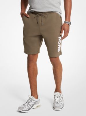 Short en mélange de coton au logo KORS