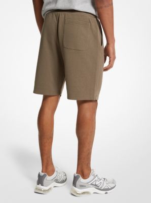 Short en mélange de coton au logo KORS