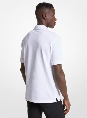 Cotton Half-Zip Polo Shirt