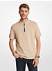 Cotton Half-Zip Polo Shirt image number 0