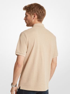 Cotton Half-Zip Polo Shirt