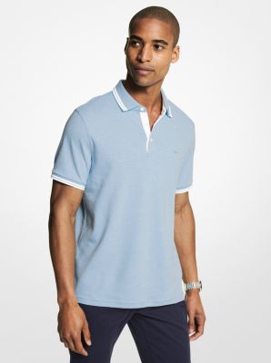 Michael kors polo mens hot sale blue