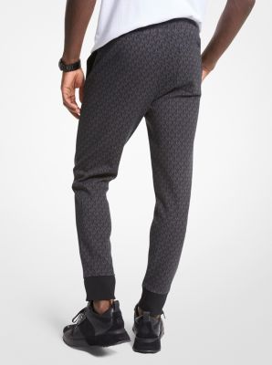 Logo Cotton Blend Joggers | Michael Kors