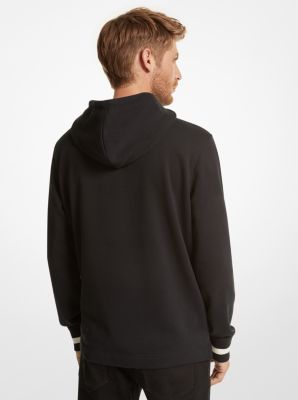 KORS Cotton Blend Rugby Hoodie Michael Kors Canada