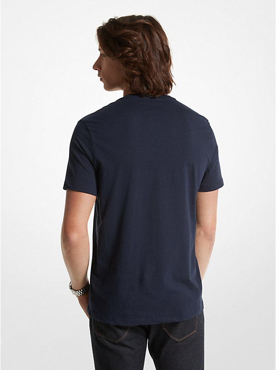 T-shirt en coton à logo image number 1