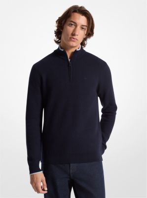 Michael kors half zip pullover hotsell