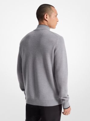 Wool Half-Zip Sweater