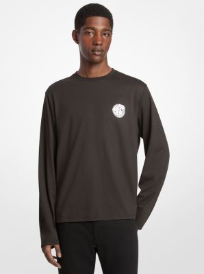 Graphic Cotton Long Sleeve T-Shirt