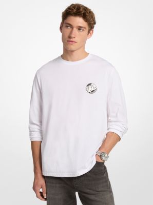 Graphic Cotton Long Sleeve T-Shirt