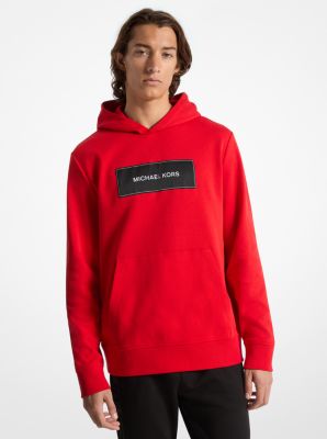 Logo Cotton Blend Hoodie