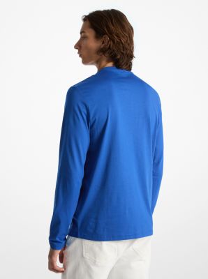 T-shirt KORS en jersey de coton in BLEU EMPIRE | Michael Kors
