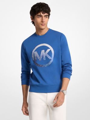 Ombré Logo Cotton Blend Sweater