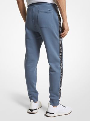 Logo Print Cotton Blend Joggers | Michael Kors