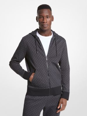 Monogram French Terry Zip-Through Hoodie - Men - Ready-to-Wear