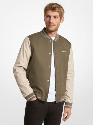 Michael kors varsity jacket sale