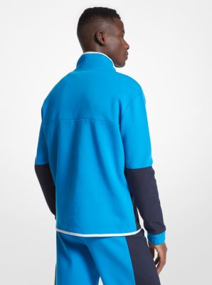 Cotton Blend Half-Zip Sweatshirt image number 1