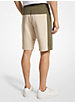 Two-Tone Cotton Blend Shorts image number 1