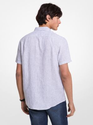 Halo Striped Linen Shirt image number 1