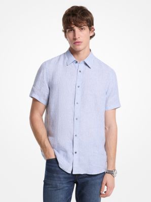 Halo Striped Linen Shirt image number 0