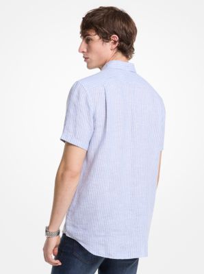 Halo Striped Linen Shirt image number 1