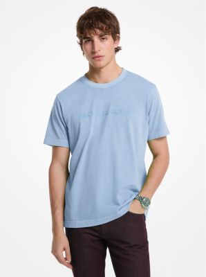 Logo Garment-Dyed Cotton T-Shirt