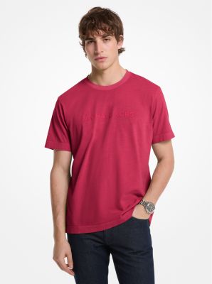 Logo Garment-Dyed Cotton T-Shirt
