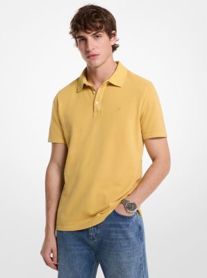 Polo en piqué de coton