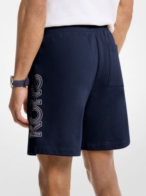 Logo Cotton Shorts in MIDNIGHT | Michael Kors