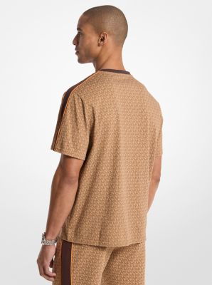 Signature Logo Cotton T-Shirt in ACC CAMEL | Michael Kors