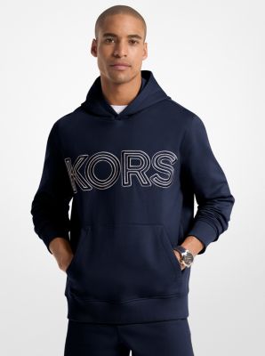 Hoodie en coton &agrave; logo