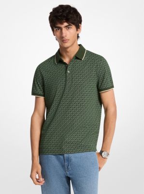 Polo Greenwich de algodón con estampado de logotipo exclusivo