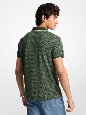 Polo Greenwich de algodón con estampado de logotipo exclusivo