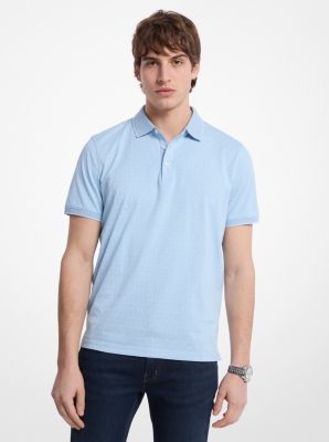 Polo Greenwich en coton à imprimé à logo Signature