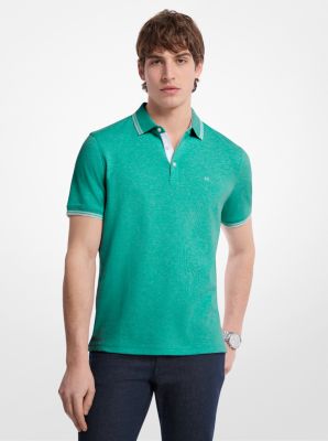 【Michael Kors】Greenwich Cotton Polo Shirt 4カラー Greenwich Cotton Polo Shirt | Michael Kors [US]