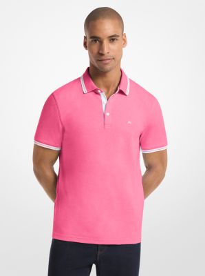 MK Poloshirt Greenwich Aus Baumwolle - Rosa