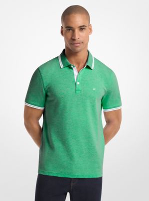 MK Poloshirt Greenwich Aus Baumwolle - Grün