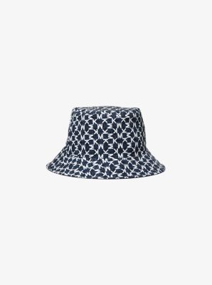 Graphic Logo Print Bucket Hat