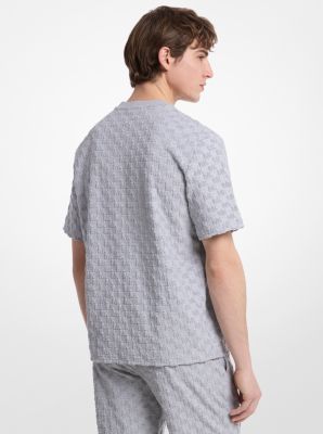 Logo Jacquard Terry T-Shirt