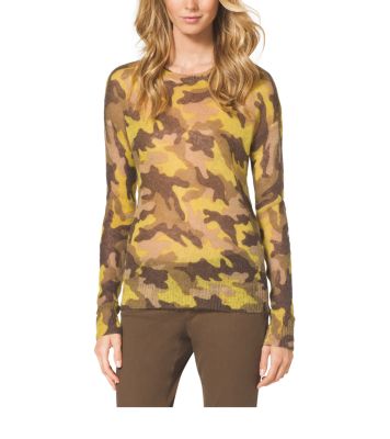 Michael kors on sale camo sweater