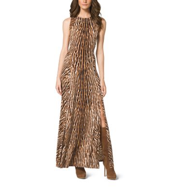 michael kors animal print dress