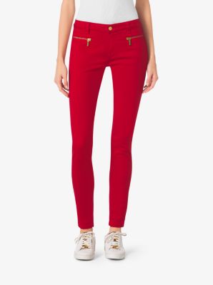 Skinny Stretch-Twill Jeans, Petites