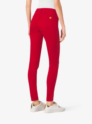 Skinny Stretch-Twill Jeans, Petites
