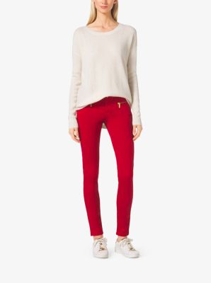 Skinny Stretch-Twill Jeans, Petites