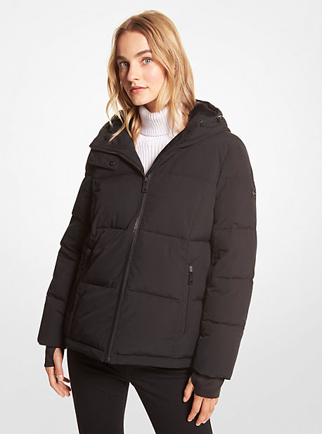 Faux Fur-trim Quilted Puffer Jacket | Michael Kors