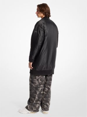 Satin Ciré Bomber Jacket image number 4